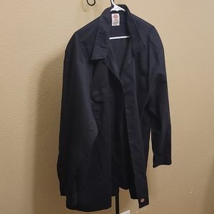 Dickies Flex 3XL button down shirt. Black
